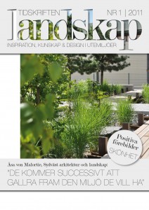 En helt ny tidskrift har kommit på landskapsområdet med massor av inspirerande läsning för trädgårdsproffs.