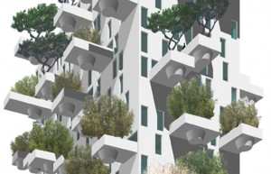 Höghus med grönskande balkonger planeras att uppföras i Valencia, Spanien.